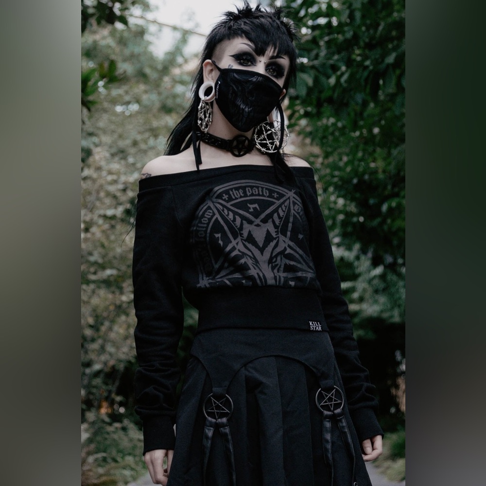 TRAILBLAZER CROP SWEATER RESURRECT KILLSTAR